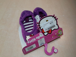 30/31-Pantofola anti scivolo nuova Hello Kitty