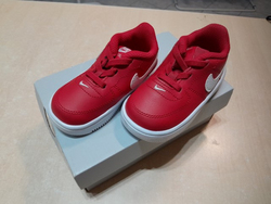 Nike-21-Scarpa Force 1 rossa nuova