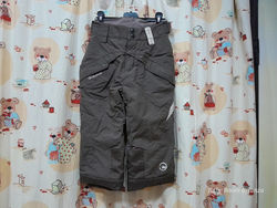 Decathlon-4A-Pantalone da neve marrone 