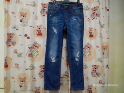Benetton-8/9A-Jeans nuovo 