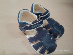 Geox-20-Sandalo chiuso blu mai usato 