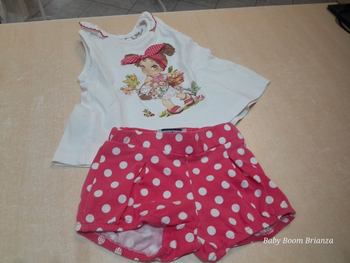 Mayoral-6M-Completo con pantaloncino a pois 